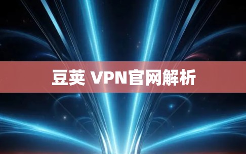 豆荚 VPN官网解析