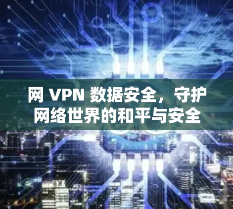 网 VPN 数据安全，守护网络世界的和平与安全
