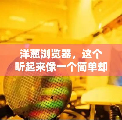 洋葱浏览器，这个听起来像一个简单却强大的VPN工具，让人感到困惑的是，它到底是什么？它能实现什么？今天就让我们一起来了解一下洋葱浏览器，以及它如何帮助我们更好地保护数据和隐私