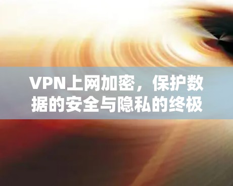 VPN上网加密，保护数据的安全与隐私的终极解决方案