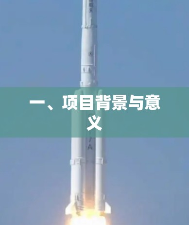 一、项目背景与意义 一、项目背景与意义