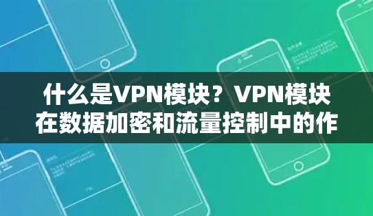 什么是VPN模块？VPN模块在数据加密和流量控制中的作用