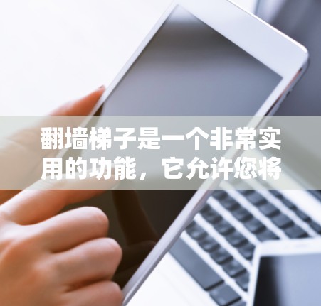 翻墙<strong>梯子</strong>是一个非常实用的功能，它允许您将网站移动到墙上的位置，这样可以在没有访问网站的情况下访问。以下是几个热门的选择平台和工具，适合您使用