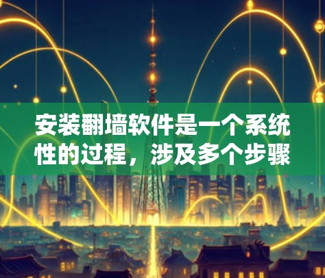 安装<strong>翻墙</strong>软件是一个系统性的过程，涉及多个步骤和注意事项。以下是一些详细的指南，帮助您顺利安装和使用<strong>翻墙</strong>软件