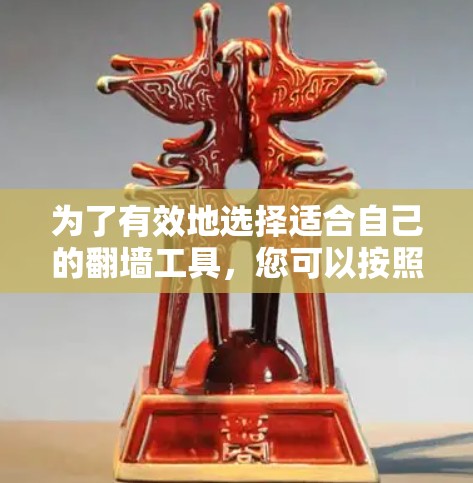 为了有效地选择适合自己的<strong>翻墙</strong>工具，您可以按照以下步骤进行