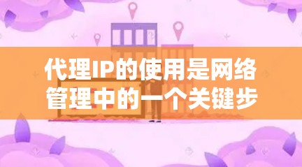 代理IP的使用是网络管理中的一个关键步骤，旨在通过代理服务器将真实IP地址转换为代理IP地址，方便用户在不实际访问真实IP的情况下连接网络。以下是一些关键步骤和注意事项