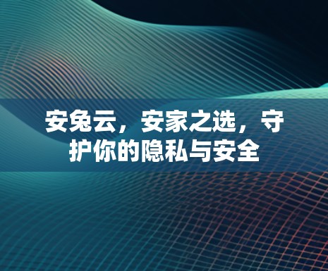 安兔云，安家之选，守护你的隐私与安全