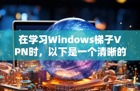 在学习Windows<strong>梯子</strong>VPN时，以下是一个清晰的指南，帮助您逐步实现您的目标