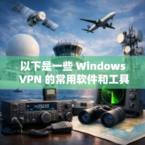 以下是一些 Windows VPN 的常用软件和工具
