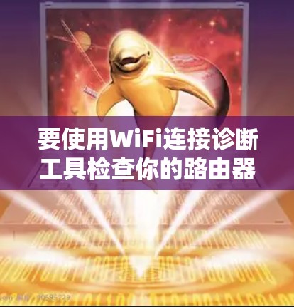 要使用WiFi连接诊断工具检查你的路由器是否正确连接到正确的WiFi网络，可以按照以下步骤操作