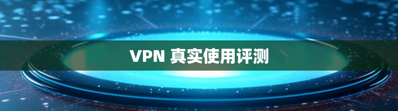 VPN 真实使用评测